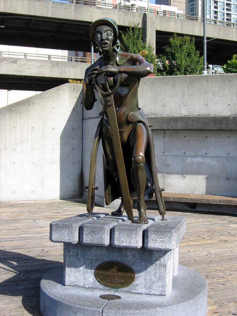 Columbus monument Seattle Hillfamily dot net