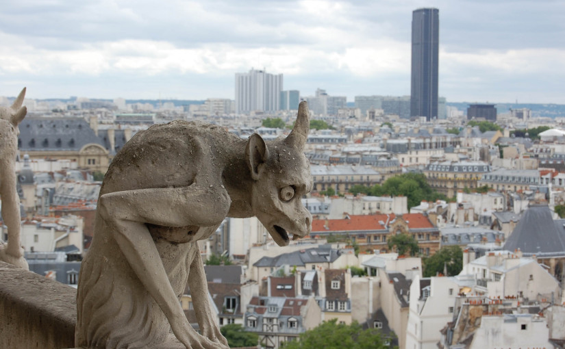 Gargoyles and Notre Dame de Paris