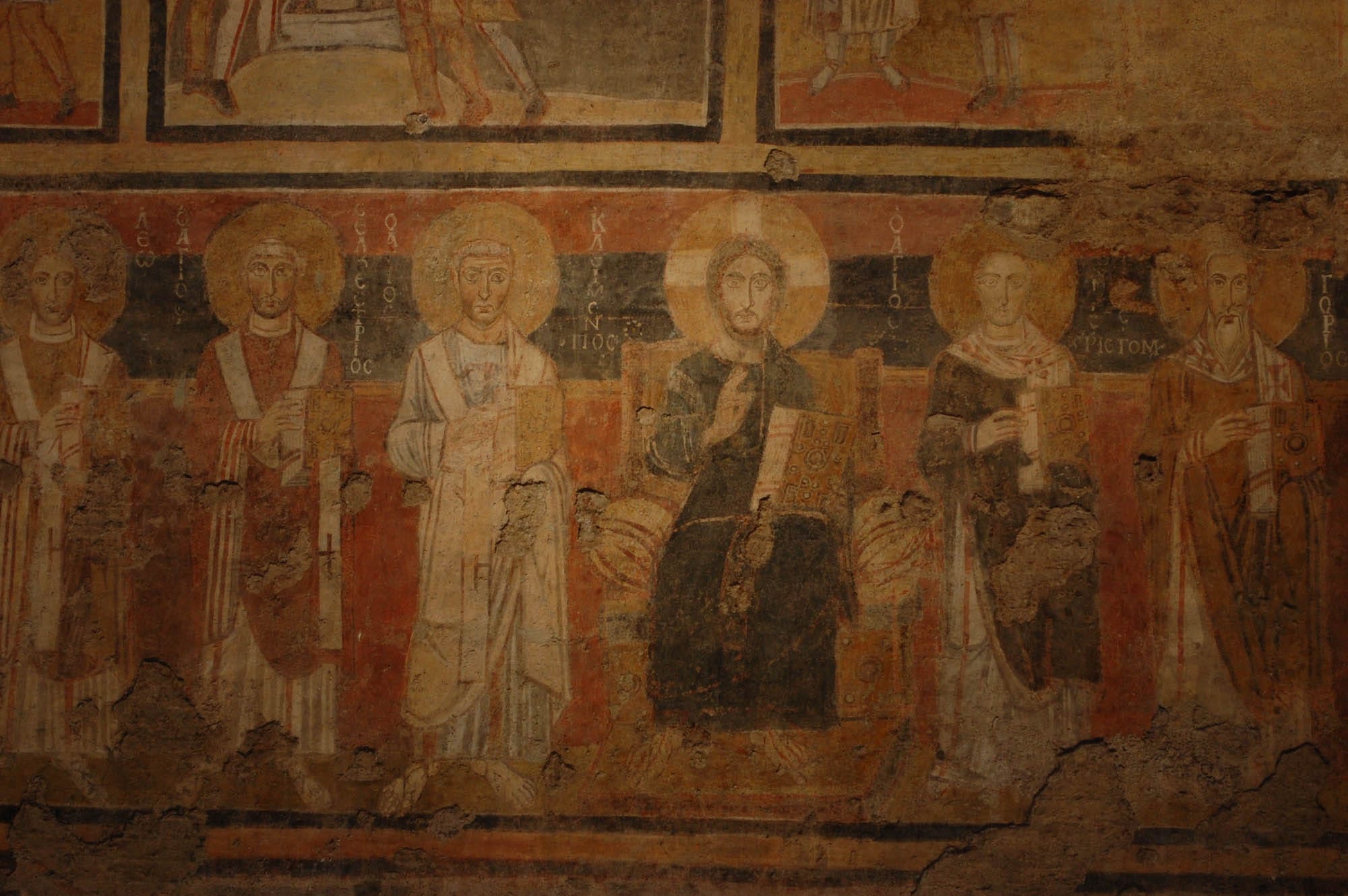 Mural Of Christ And Apostles Hillfamily Dot Net